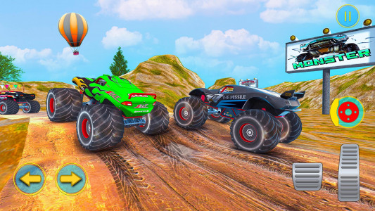 اسکرین شات بازی Monster Truck Mudding Games 3D 1