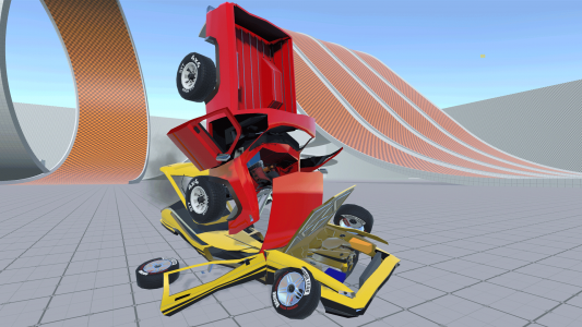 اسکرین شات بازی Beam Car Drive: Mobile Crash 3