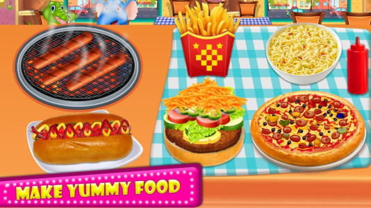 اسکرین شات 3 بازی Animal Chef - Cooking Games
