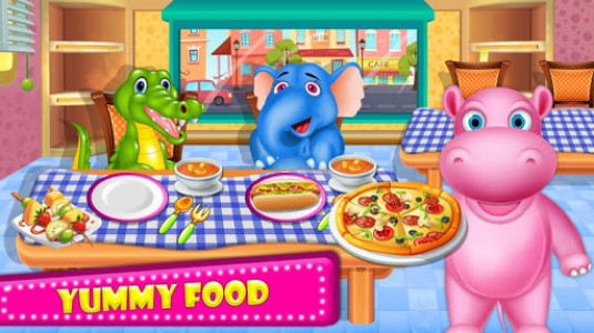 اسکرین شات بازی Little HIPPO - Cooking Chef 1