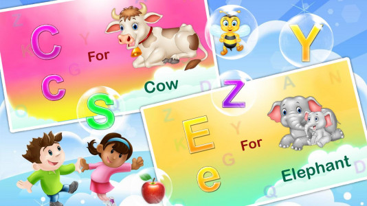 اسکرین شات بازی ABC Tracing & Phonics for kids 3