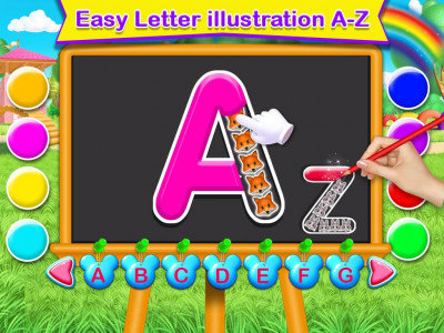 اسکرین شات بازی English Alphabets Learning And Writing 6