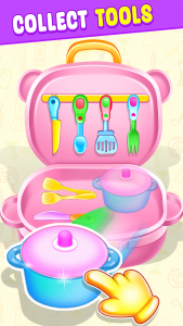 اسکرین شات بازی Kitchen Set - Toy Cooking Game 1