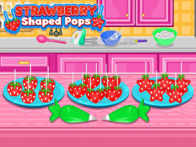 اسکرین شات بازی Strawberry Pops- Cooking Games 1