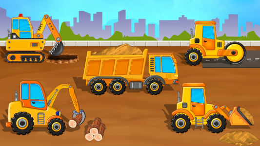 اسکرین شات 5 بازی Kids Construction Truck Game