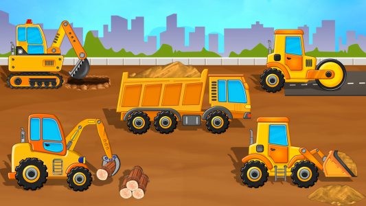 اسکرین شات بازی Kids Construction Vehicle Game 5