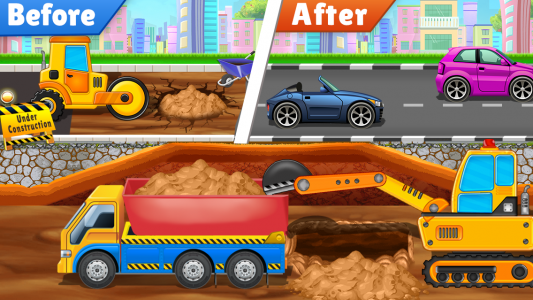 اسکرین شات بازی Construction Vehicles Game 3