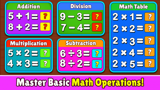 اسکرین شات 2 بازی Kindergarten Math: Ages 3–6