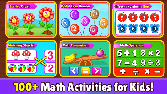 اسکرین شات 1 بازی Kindergarten Math: Ages 3–6
