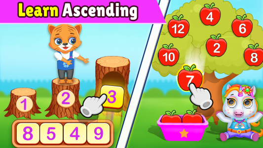 اسکرین شات 6 بازی Kindergarten Math: Ages 3–6