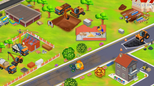 اسکرین شات برنامه Little Builder - Truck Games 4