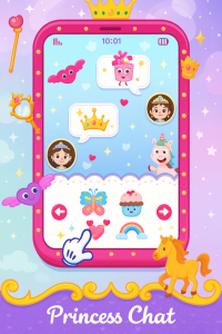 اسکرین شات 4 بازی Princess Baby Phone