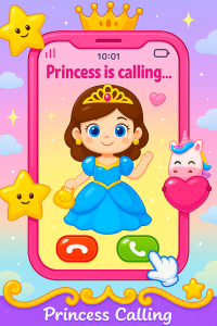 اسکرین شات 2 بازی Princess Baby Phone