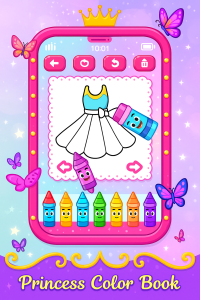 اسکرین شات 3 بازی Princess Baby Phone