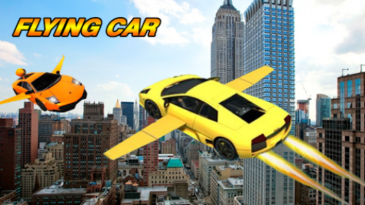 اسکرین شات بازی Flying Car  Game 3D 1