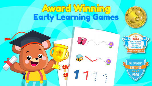 اسکرین شات بازی ElePant Kids Learning Games 2+ 1