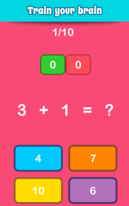 اسکرین شات 3 بازی Math Games, Learn Add Multiply