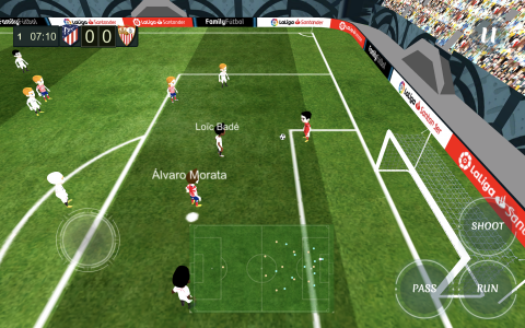 اسکرین شات بازی La Liga Juego De Football 5