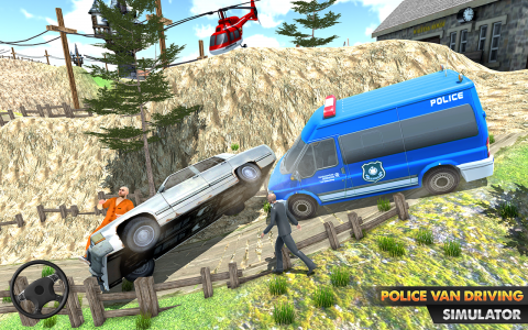 اسکرین شات بازی Police Car Simulator Driving 3