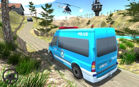 اسکرین شات بازی Police Car Simulator Driving 4