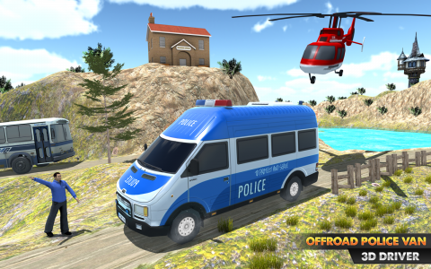 اسکرین شات بازی Police Car Simulator Driving 2