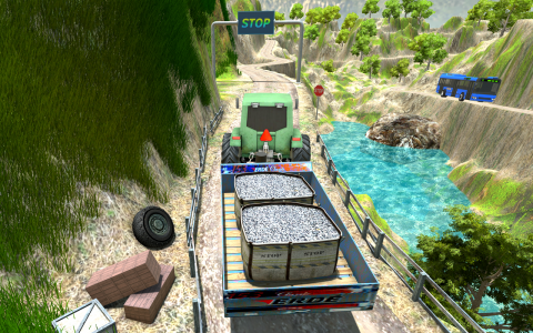 اسکرین شات بازی Tractor Trolley Cargo Tractor 5