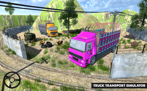 اسکرین شات بازی Hill Cargo Truck Simulator Transport Free 3D Truck 6