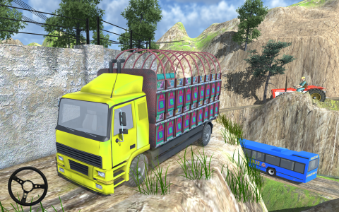 اسکرین شات بازی Hill Cargo Truck Simulator Transport Free 3D Truck 4