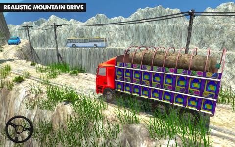 اسکرین شات بازی Hill Cargo Truck Simulator Transport Free 3D Truck 5