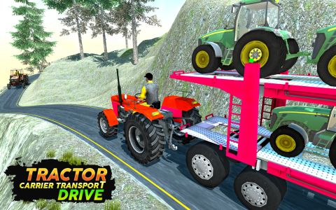 اسکرین شات بازی Tractor Carrier Transport Game 4
