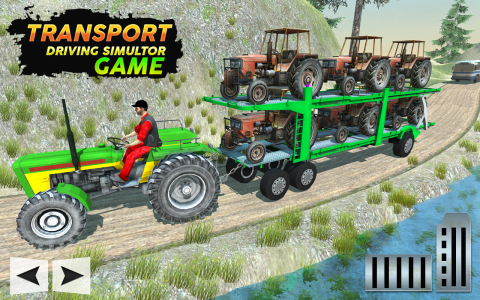 اسکرین شات بازی Tractor Carrier Transport Game 3