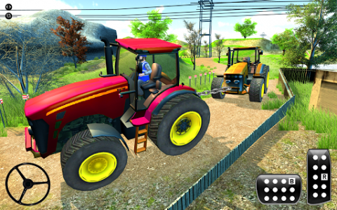 اسکرین شات بازی Tractor Pull Driving Simulator Farming Game 2020 3