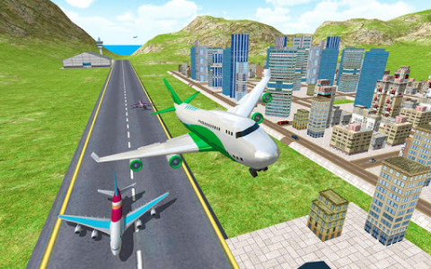 اسکرین شات بازی Airplane Flight 3D Simulator 6