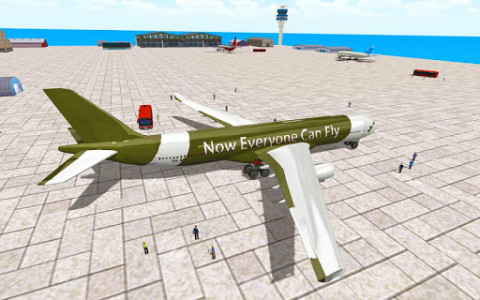 اسکرین شات بازی Airplane Flight 3D Simulator 8