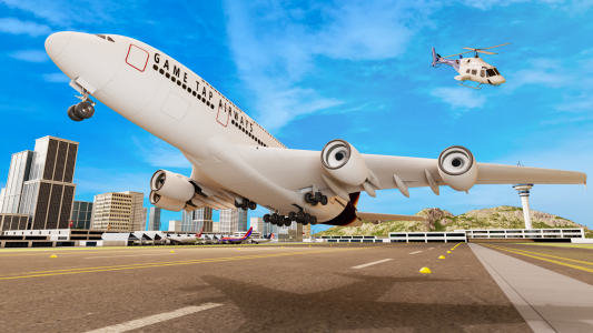 اسکرین شات بازی Airplane Game Flight Simulator 2