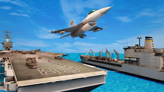اسکرین شات بازی Airplane Game Flight Simulator 3
