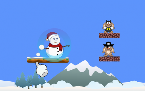اسکرین شات 2 بازی Shoot Snow Ball