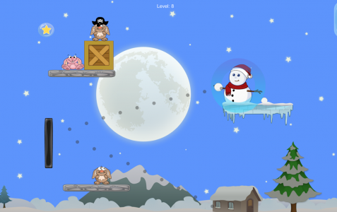 اسکرین شات 4 بازی Shoot Snow Ball