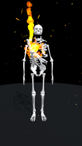 اسکرین شات 3 بازی Assemble Skeleton