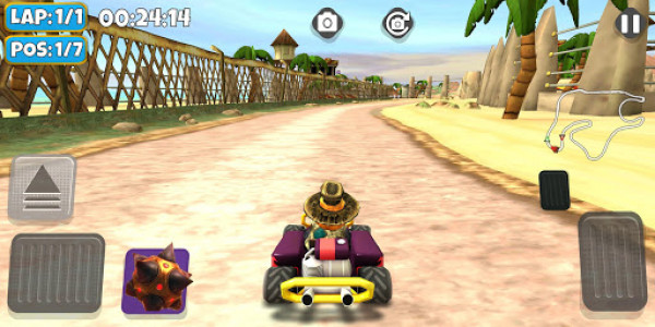 اسکرین شات بازی Moorhuhn Kart Multiplayer Racing 7