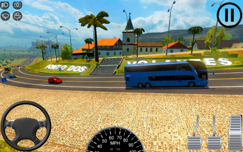 اسکرین شات بازی Euro Coach Bus Simulator Games 2