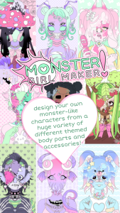 اسکرین شات 1 بازی Monster Girl Maker