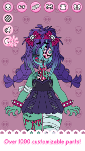 اسکرین شات 2 بازی Monster Girl Maker 2