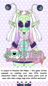 اسکرین شات 1 بازی Monster Girl Maker 2