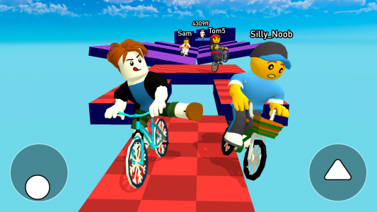 اسکرین شات بازی Obby bike: Parkour Adventure 4