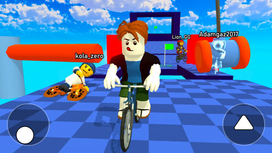 اسکرین شات بازی Obby bike: Parkour Adventure 2