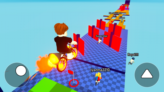 اسکرین شات بازی Obby bike: Parkour Adventure 3