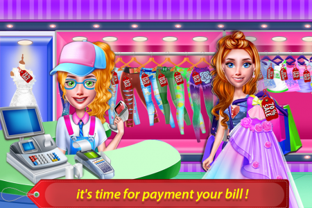 اسکرین شات بازی Girls Shopping Cash Register 2