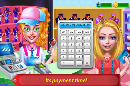 اسکرین شات بازی Girls Shopping Cash Register 1