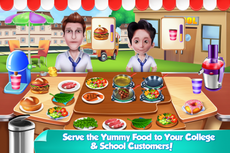 اسکرین شات بازی Food Truck Cafe Game for Girls 4